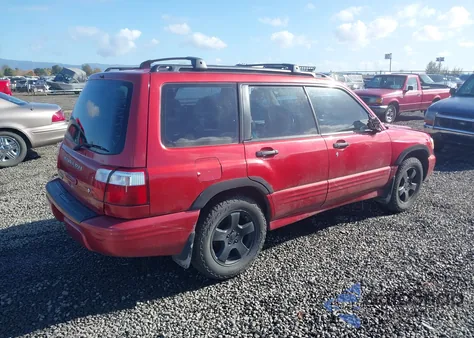 2002 Subaru Forester S from USA, damaged, VIN JF1SF65662H713647
